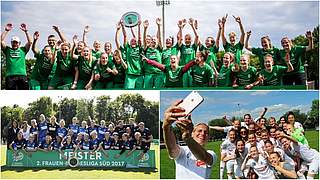 Der Ball rollt wieder: Startschuss in der 2. Frauen-Bundesliga © Getty Images/Collage DFB