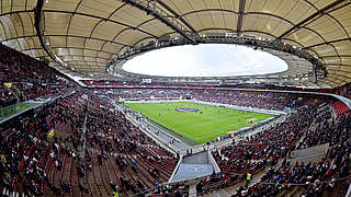 Austragungsort des WM-Qualifikationsspiels gegen Norwegen: die Mercedes-Benz-Arena © 2016 Getty Images