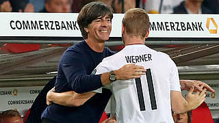 Löw (left) on Werner: 