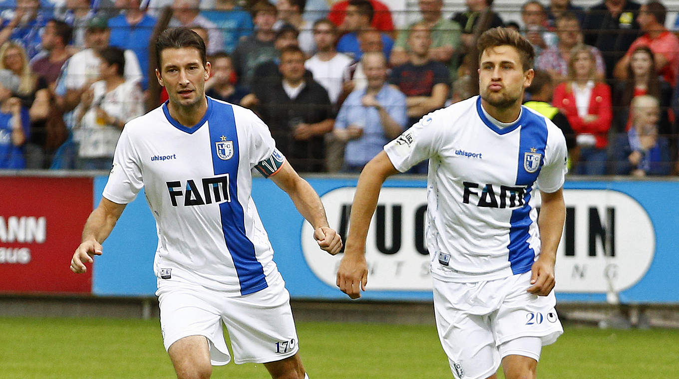 Ludwig (r.): "Bei den Heimspielen ist gefühlt die ganze Stadt im Stadion" © 2017 Getty Images