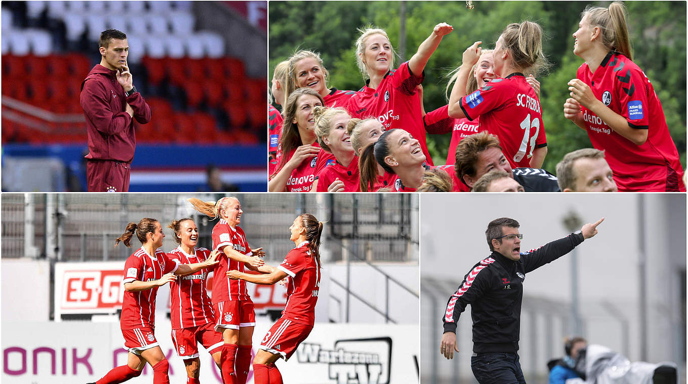 Streben jeweils den zweiten Saisonsieg an: Bayern München und SC Freiburg © Getty Images/Collage DFB