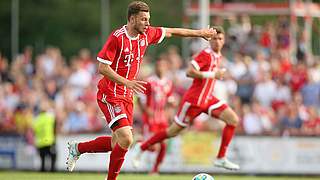 Sein Doppelpack reicht den Bayern nicht zum Sieg: U 19-Nationalspieler Wintzheimer © 2017 Getty Images