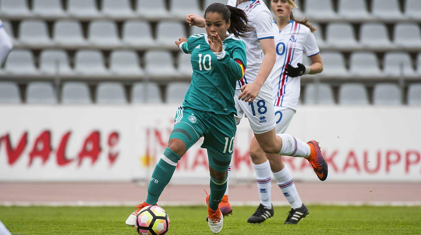 Erzielt zwei Treffer für die Breisgauerinnen: U 17-Nationalspielerin Ivana Fuso © 2017 Getty Images