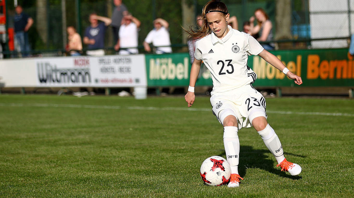 Traf zur Kölner Führung: Junioren-Nationalspielerin Leonie Zilger © 2017 Getty Images