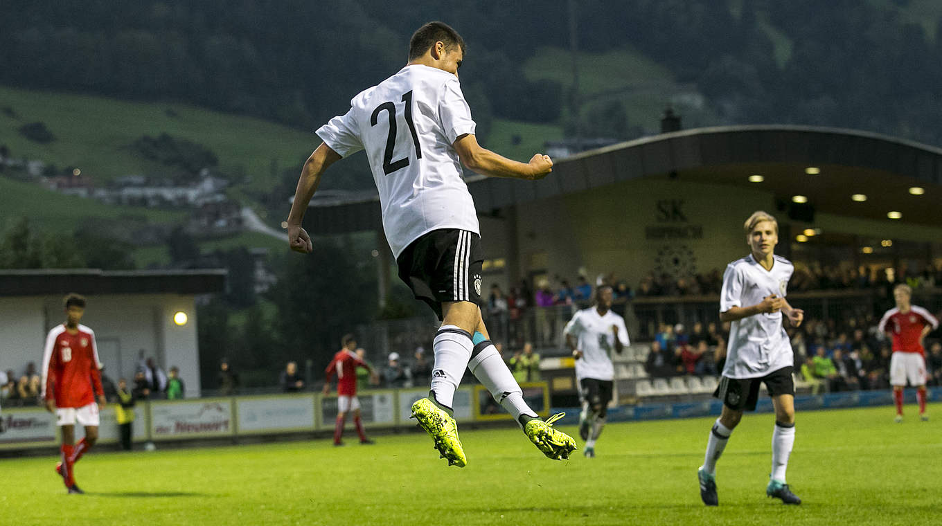 In Hippach erneut gegen Österreich: Haben die U 16-Junioren noch mal Grund zu jubeln? © 2017 Getty Images