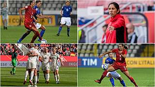 Nächstes Duell: Deutschland will den vierten Sieg im vierten Spiel gegen Tschechien © Getty Images/Collage DFB