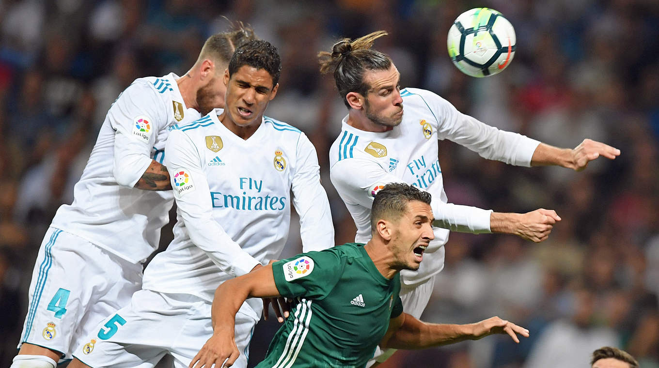 Das Tor bleibt vernagelt: Real Madrid kommt gegen  © 2017 Getty Images