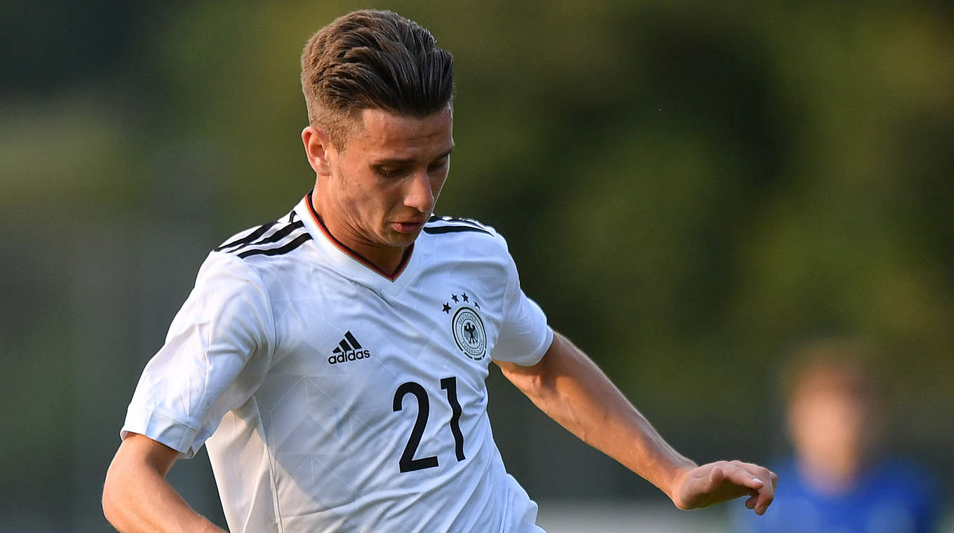 Zwei Tore für Stuttgart gegen Kaiserslautern: U 17-Nationalspieler Leon Dajaku © 2017 Getty Images