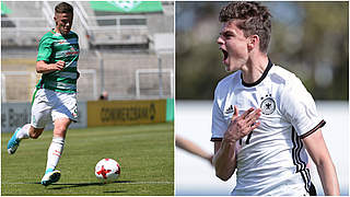 Topspiel in Bremen: Fabrice Hartmann (r.) gastiert mit Leipzig bei Tabellenführer Werder © Getty Images/imago/Collage DFB