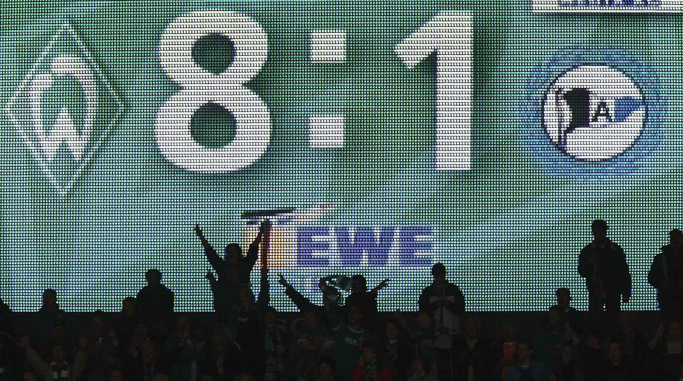 Historischer Erfolg: Bremen feiert 2007 gegen Bielefeld seinen höchsten Bundesligasieg © 2007 Getty Images