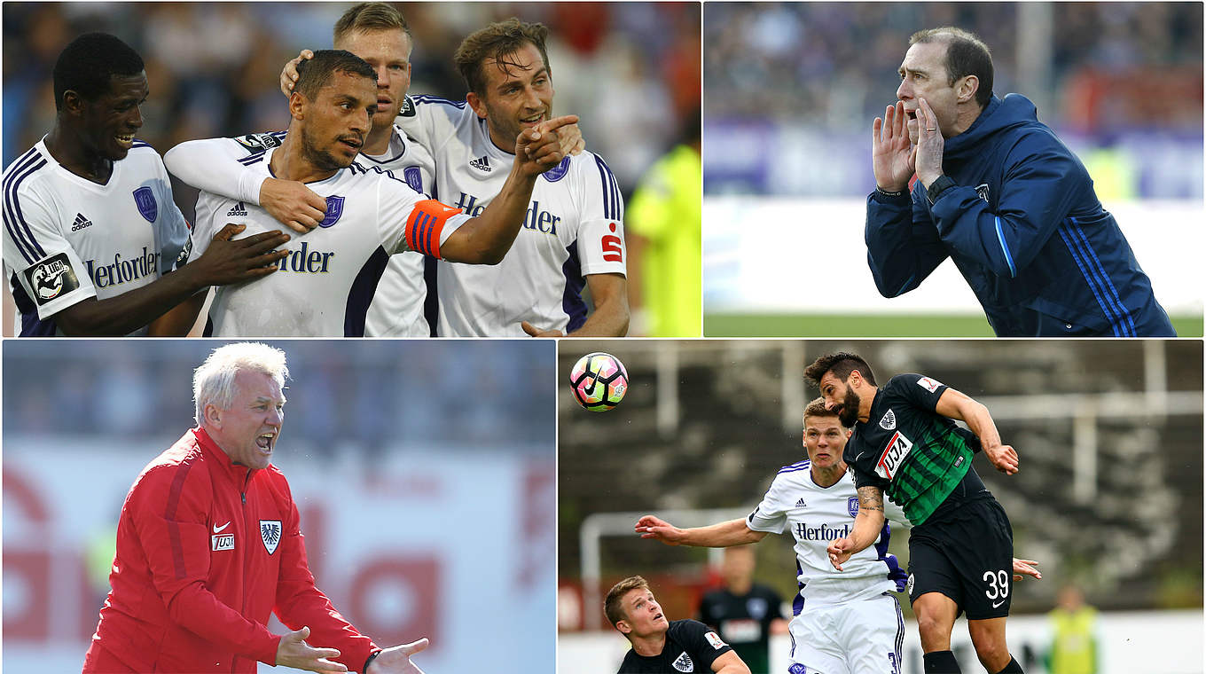 Derby im Preußenstadion: Preußen Münster empfängt den VfL Osnabrück © Getty Images/Collage DFB