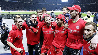 Die erste März-Meisterschaft: Bayern holt 2014 den frühesten Titel der Bundesliga © 2014 Getty Images
