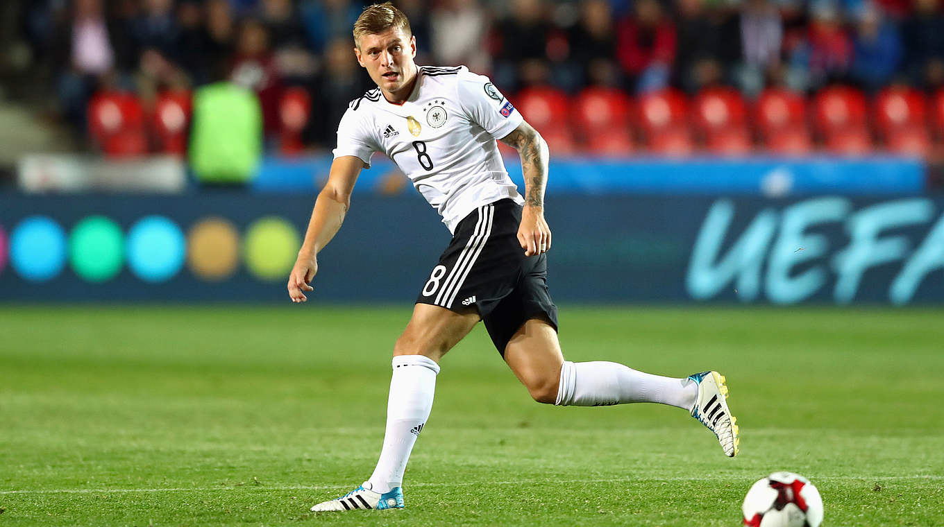 "Auf seiner Position gehört er zweifellos zu den besten Spielern der Welt": Toni Kroos © 2017 Getty Images