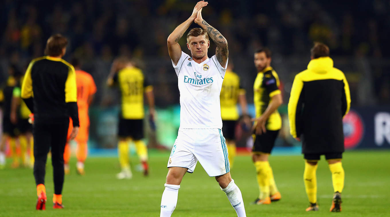 Dreimal Champions-League-Sieger, zweimal mit Real Madrid: Regisseur Toni Kroos © 2017 Getty Images