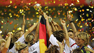 Heute vor zehn Jahren: die DFB-Frauen triumphieren in China © 2007 Getty Images