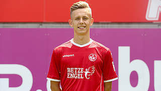 Empfängt mit Kaiserslautern den KSC: U 19-Nationalspieler Torben Müsel © 2017 Getty Images