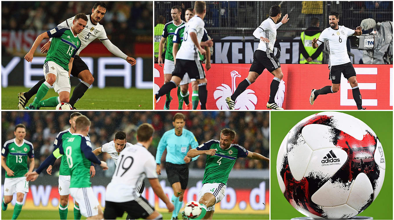 Den Gruppensieg im Blick: Deutschland reicht in Belfast ein Remis für Platz eins  © Getty Images/Collage DFB