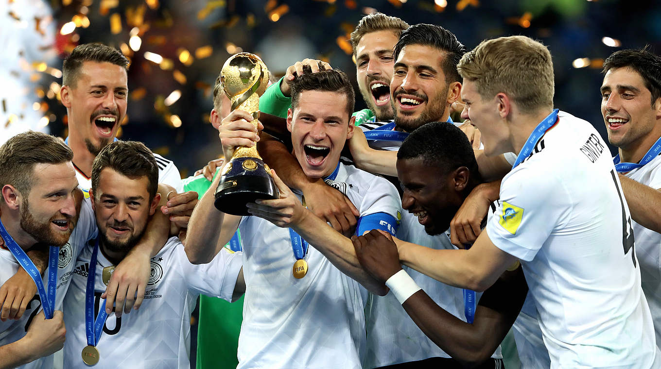 "Große Ehre" Julian Draxler führt Deutschland beim Confed Cup als Kapitän zum Titel © 2017 Getty Images