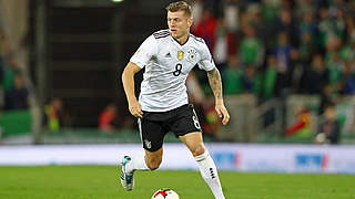 Toni Kroos has scored 12 goals in 79 games for Die Mannschaft © 2017 Getty Images