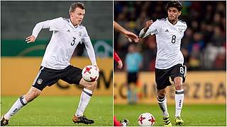 Lukas Klostermann and Mo Dahoud will not be joining the U21s in Norway.  © 