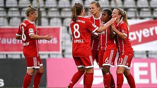 Der Favorit setzt sich durch: Bayerns Frauen gewinnen beim SV Alberweiler 3:0 © imago/foto2press