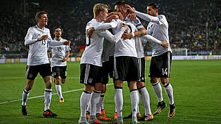 Germany beat Azerbaijan to make it ten in ten  © 2017 Getty Images