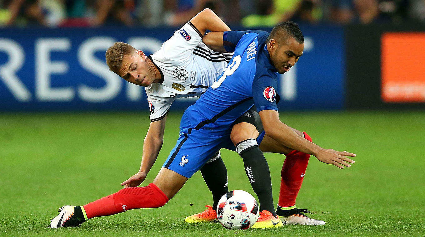 Wiedersehen in Köln: Joshua Kimmich (l.) und Dimitri Payet © 2016 Getty Images