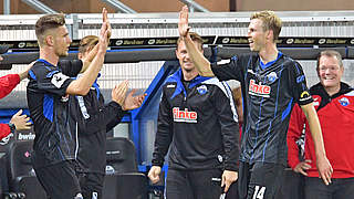 Nur knapp an der Rekordmarke vorbei: Paderborn besiegt Bremen 7:1  © 2017 Getty Images