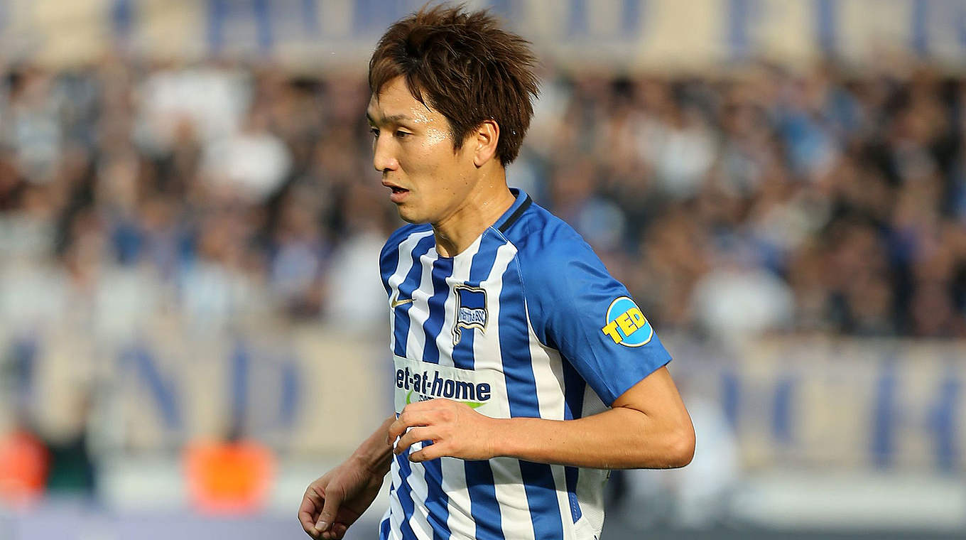 Muss zwei Spiele zuschauen: Herthas Genki Haraguchi © 2017 Getty Images