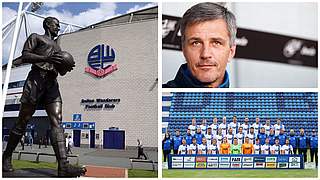 Gastiert in der Winterpause bei den Bolton Wanderers: Jens Härtel mit Magdeburg © Getty Images/Collage DFB