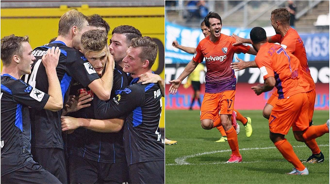 A division and 120km apart: Bochum and Paderborn © 