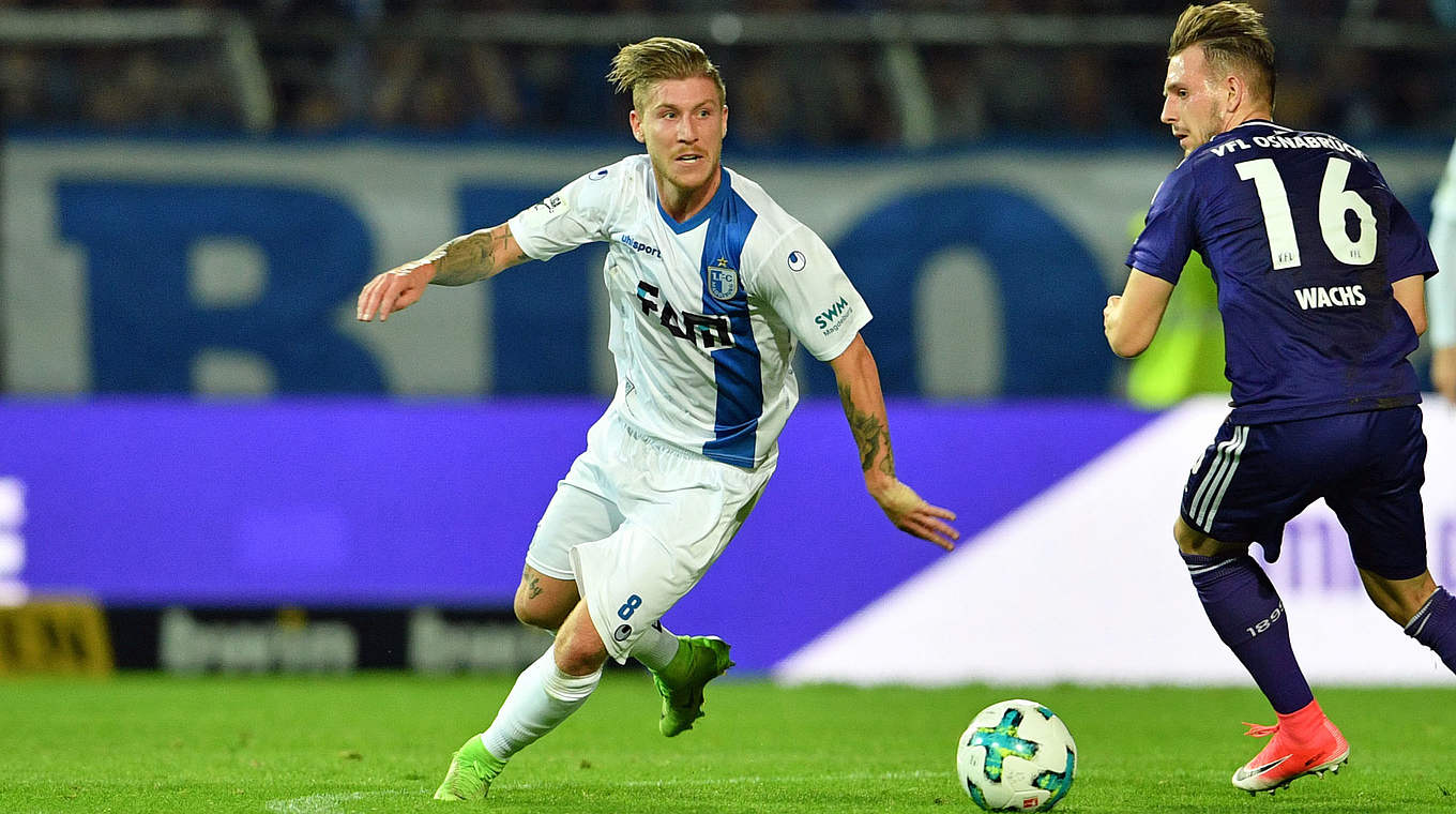 Ragt aus der Magdeburger Mannschaft heraus: Philip Türpitz (l.) © 2017 Getty Images