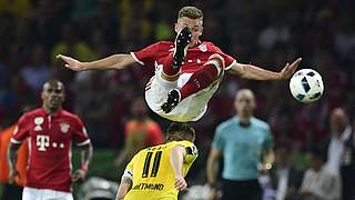 Triumph in Berlin: winning the DFB-Pokal against Dortmund in 2016 © Getty Images