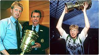 DFB-Pokalsieger 1995 mit Gladbach (r.) und 2000 mit dem FC Bayern: Stefan Effenberg © Getty Images