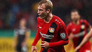 Germany international Julian Brandt breaks the deadlock © 2017 Getty Images