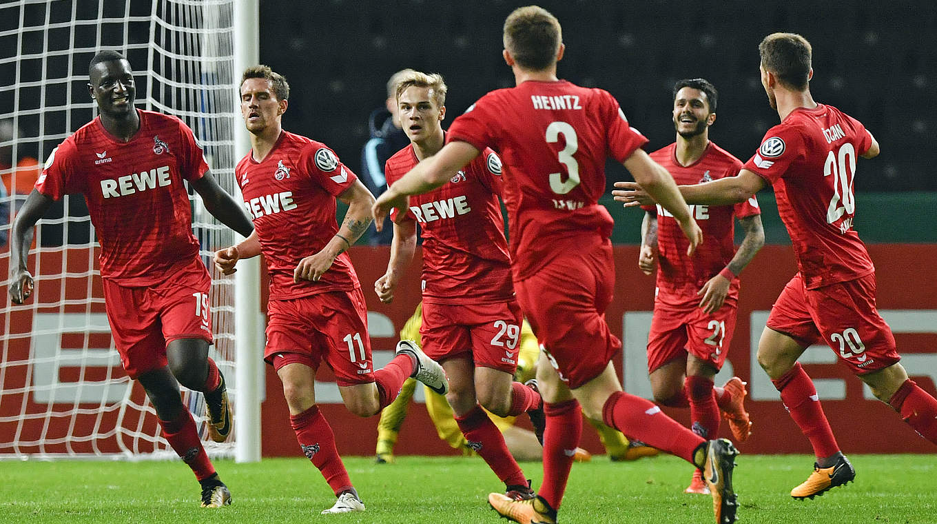 Beendet Durchstrecke von zwölf Pflichtspielen ohne Sieg: der 1. FC Köln © AFP/Getty Images