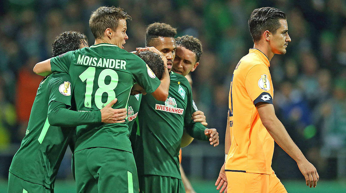 Werder Bremen celebrated only their second win of the season against Hoffenheim. © imago/DeFodi