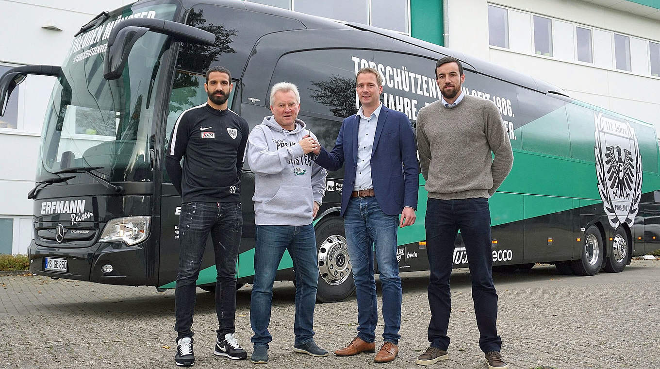 Glücklos bei Jungfernfahrt: Münster verliert erstes Gastspiel mit neuem Bus © SC Preußen Münster