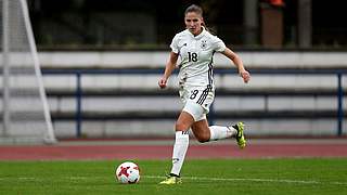 Nach der Pause erfolgreich: Potsdams U 19-Nationalspielerin Melissa Kössler  © 2017 Getty Images