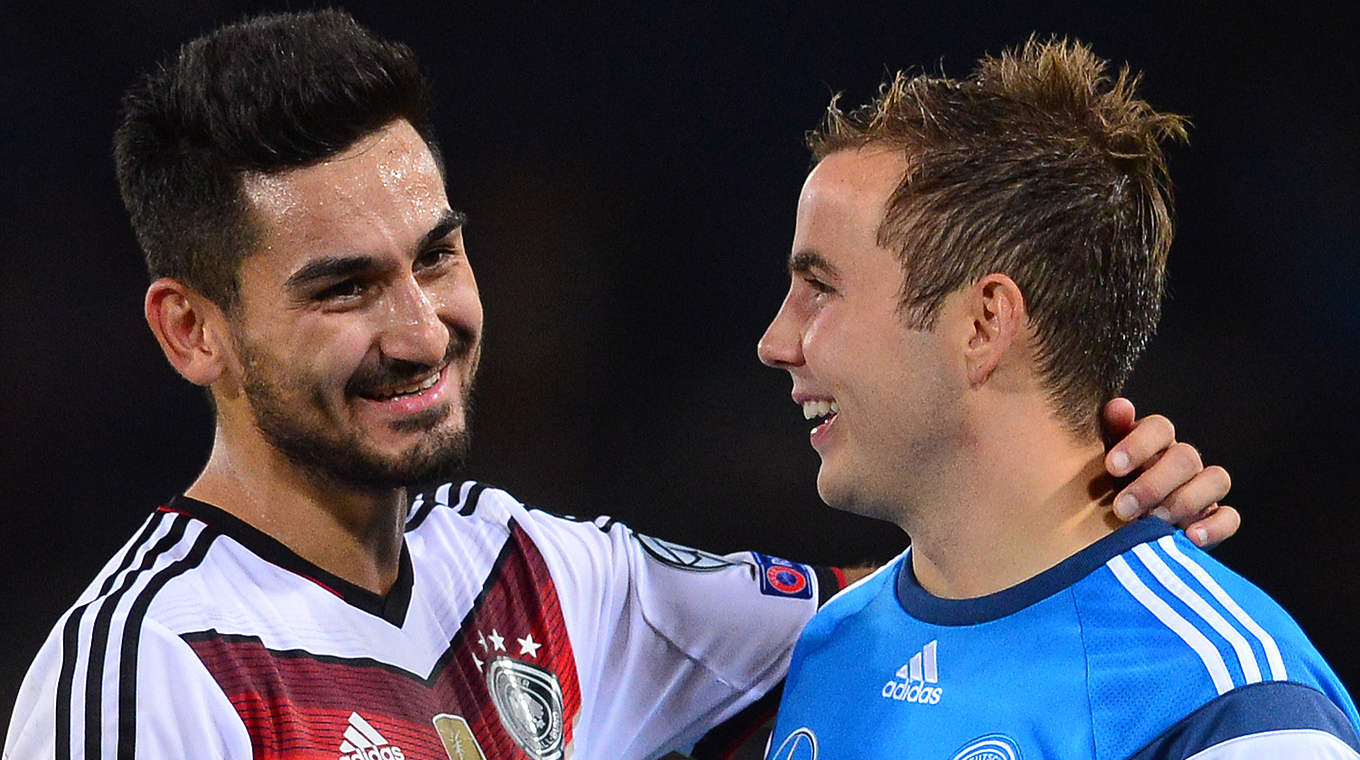 Götze and Gündogan have both performed well after coming back from injury  © 2015 Getty Images