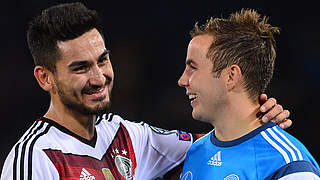 Götze and Gündogan have both performed well after coming back from injury  © 2015 Getty Images