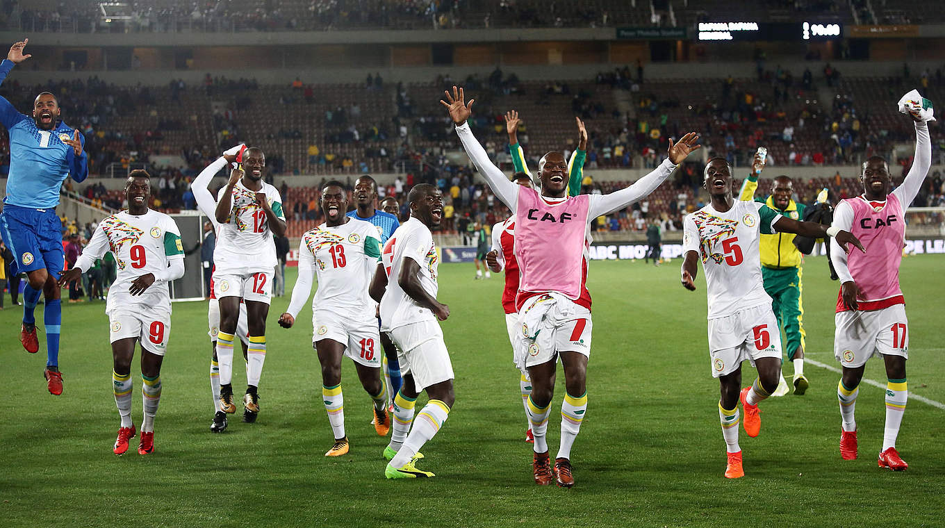Als drittes afrikanisches Team bei der WM 2018 dabei: Senegal © Getty Images