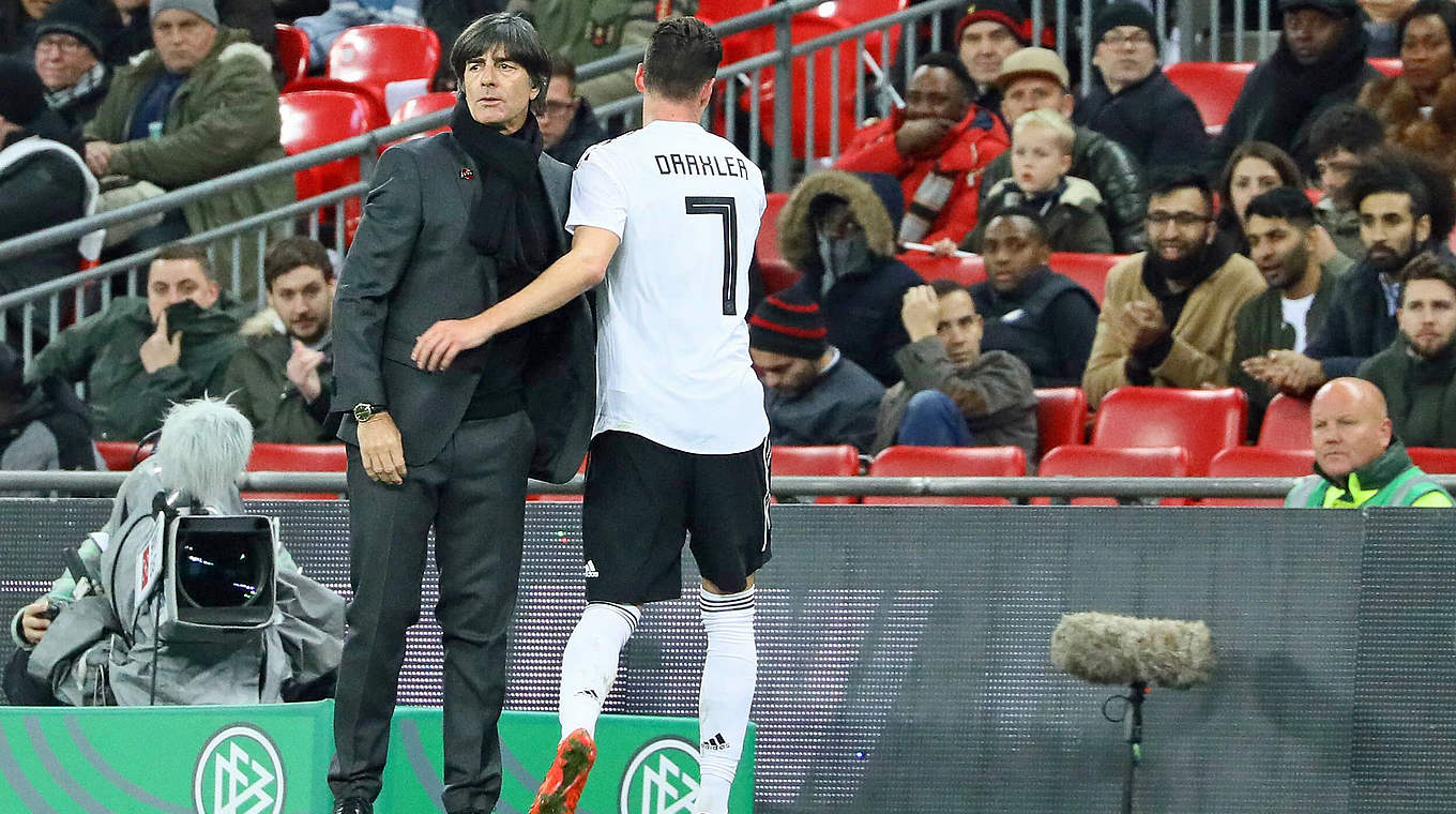 Löw: "I want to see what level some of them can play at" © imago/Schüler