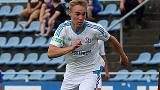 Sorgte in der Nachspielzeit für die Entscheidung: Florian Krüger von Schalkes U 19 © imago