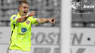 15 Spiele, fünf Tore, zwei Vorlagen: Stephan Andrist überzeugt bei Wehen Wiesbaden © Getty/DFB