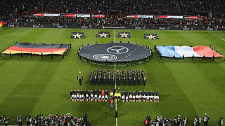37.000 Zuschauer in Köln und 9,25 Millionen vorm TV: Deutschland vs. Frankreich © 2017 Getty Images