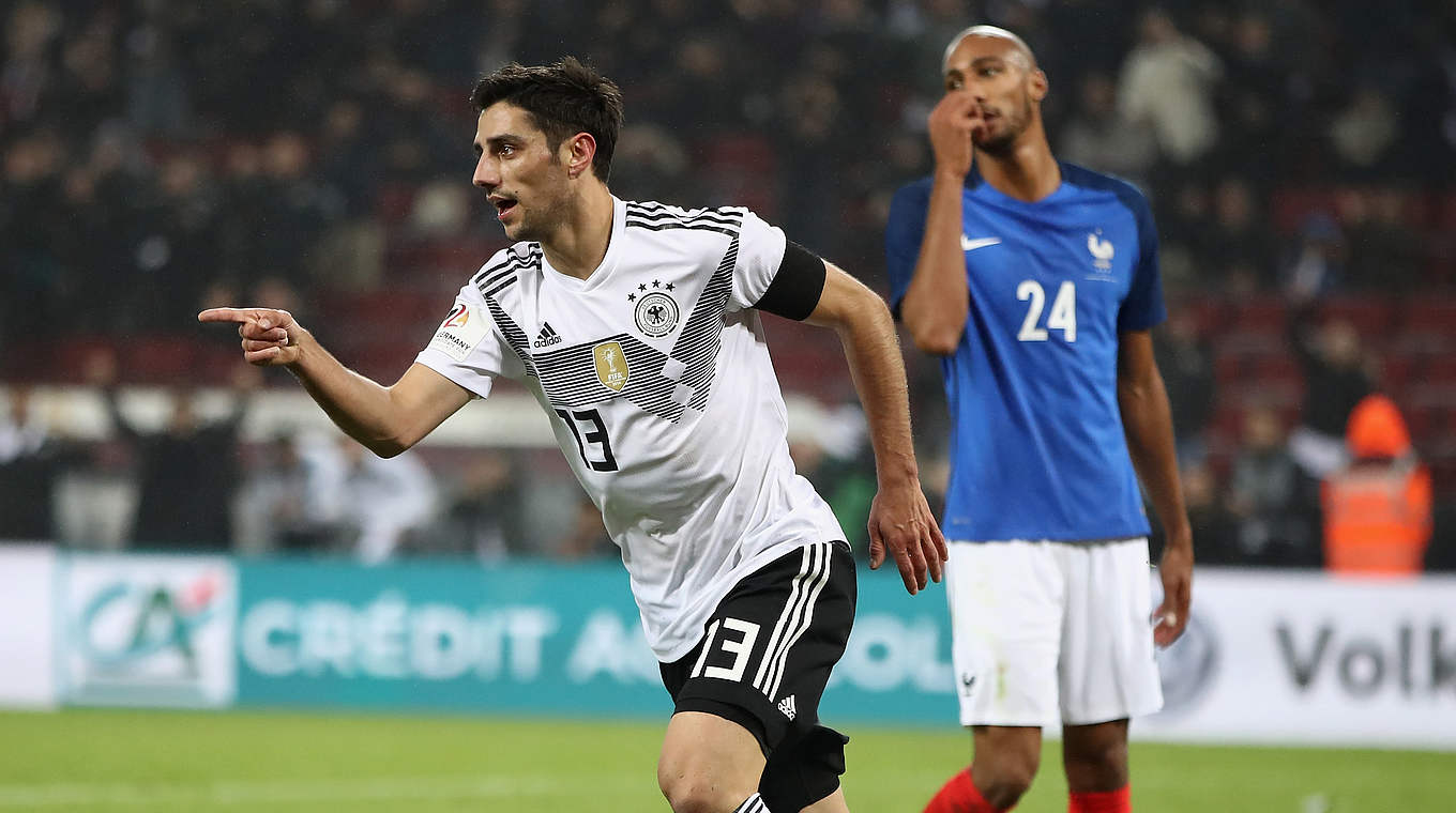 Lars Stindl: "For me personally, it was an all-round successful year with the national team." © 2017 Getty Images