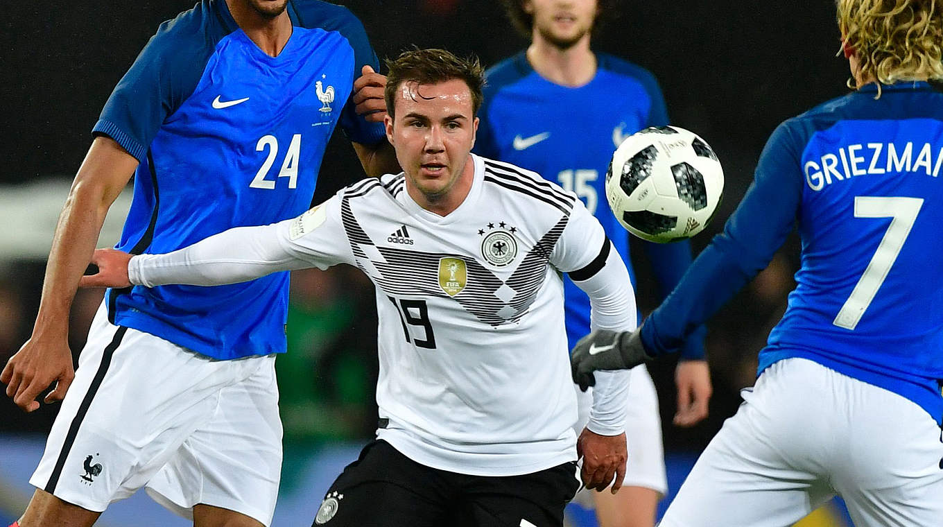 Mario Götze: "That was a nice story for me today." © This content is subject to copyright.