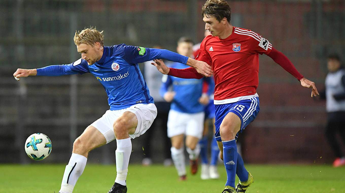 Väyrynen (l.): "Mit Hansa Rostock ist diese Saison viel möglich" © 2017 Getty Images