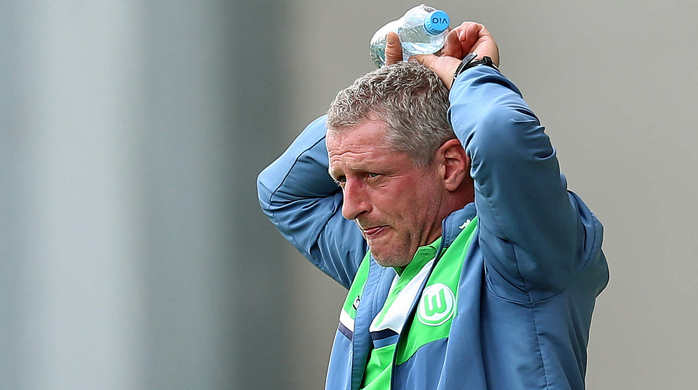 Serie gerissen: VfL-Trainer Brauer verliert mit Wolfsburg gegen Union Berlin © 2016 Getty Images